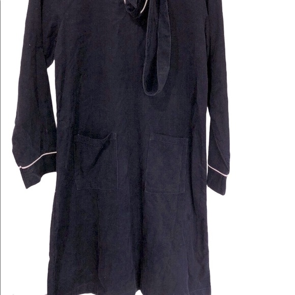 DBA size juniors large navy corduroy shift dress - Picture 5 of 8